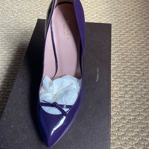 Gucci Vernice Crystal Melanzana